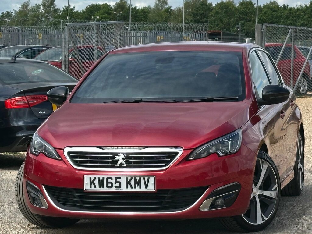 Peugeot 308 1.6 Bluehdi Gt Line Euro 6 Ss Red #4