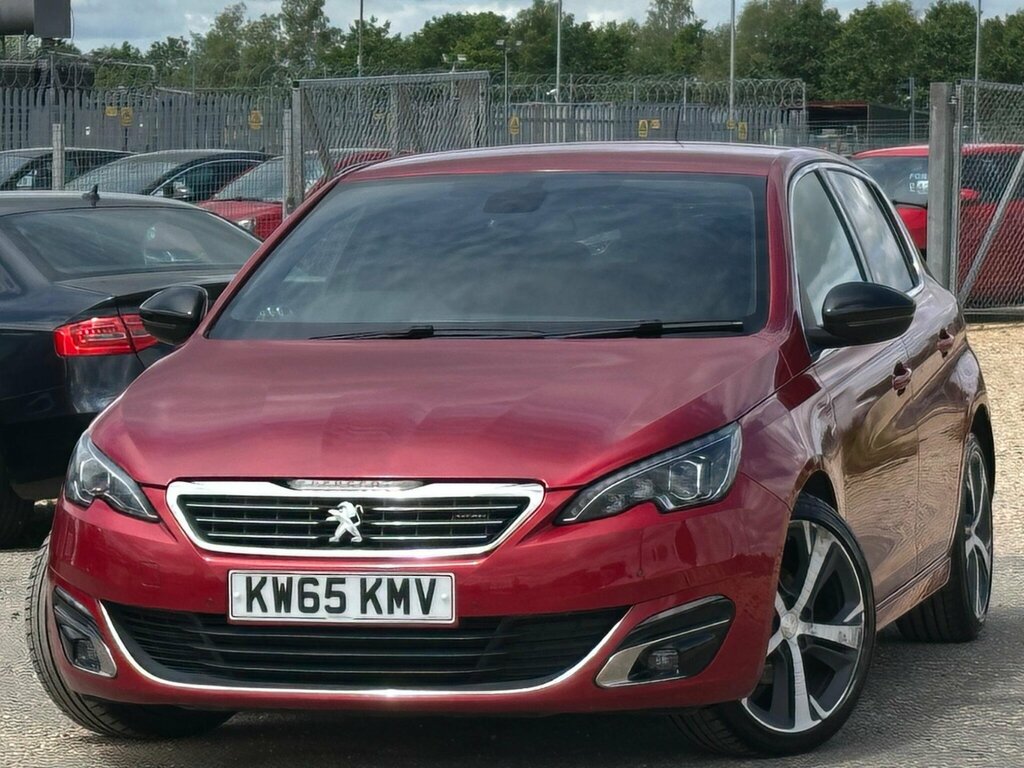 Peugeot 308 1.6 Bluehdi Gt Line Euro 6 Ss Red #2