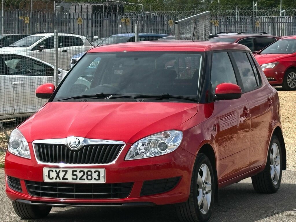 Skoda Fabia 1.4 Mpi Se Hatchback Euro 5 86 Red #6