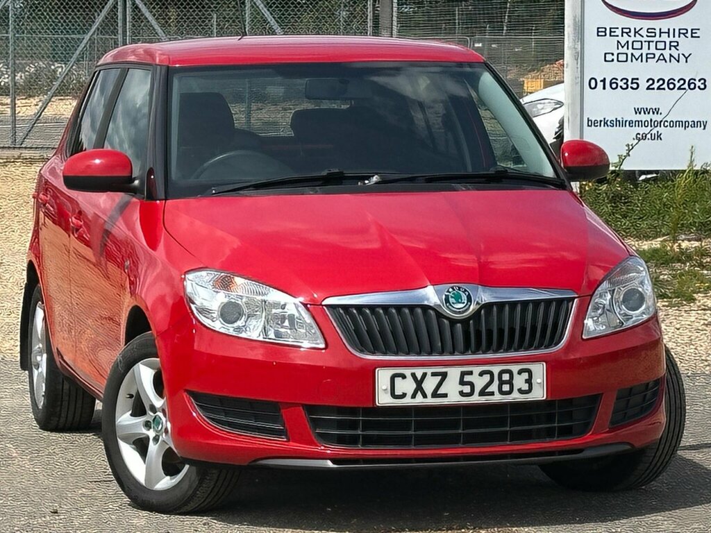 Skoda Fabia 1.4 Mpi Se Hatchback Euro 5 86 Red