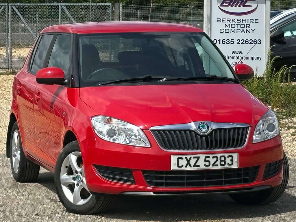 Skoda Fabia 1.4 Mpi Se Hatchback Euro 5 86 Red #3