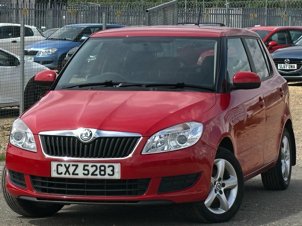 Skoda Fabia 1.4 Mpi Se Hatchback Euro 5 86 Red #2