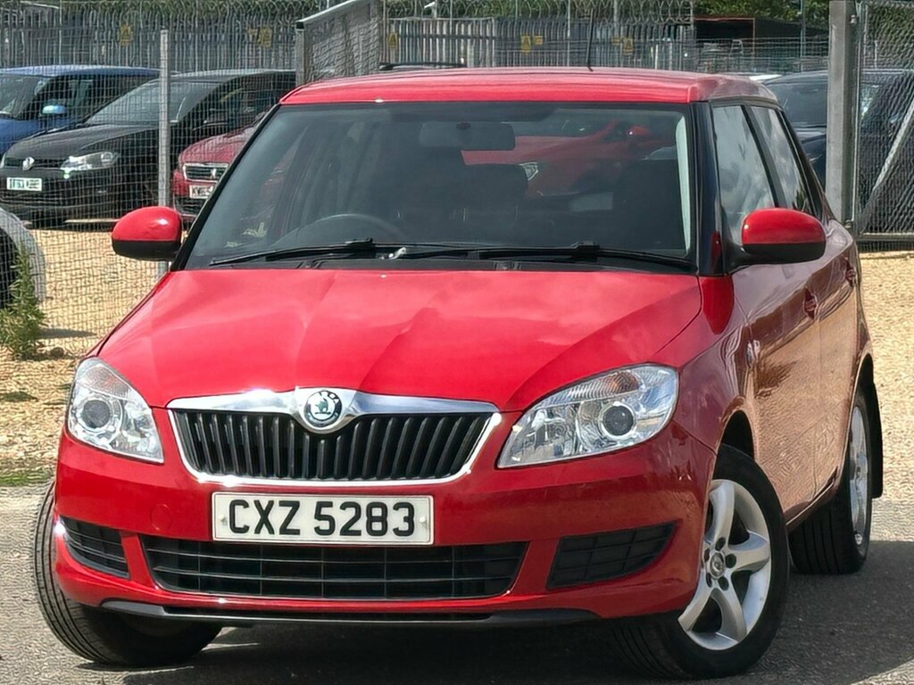 Skoda Fabia 1.4 Mpi Se Hatchback Euro 5 86 Red #4