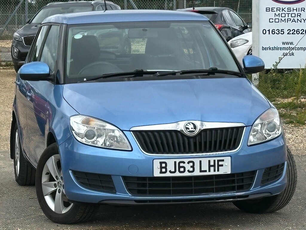 Skoda Fabia 1.2 Se Hatchback Euro 5 69 Ps BJ63LHF Blue #3