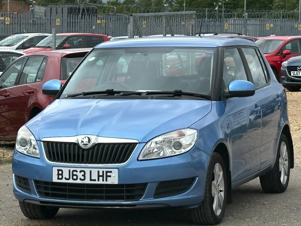 Skoda Fabia 1.2 Se Hatchback Euro 5 69 Ps BJ63LHF Blue #6