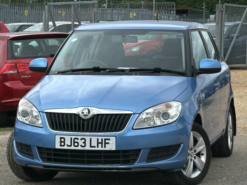 Skoda Fabia 1.2 Se Hatchback Euro 5 69 Ps BJ63LHF Blue #4