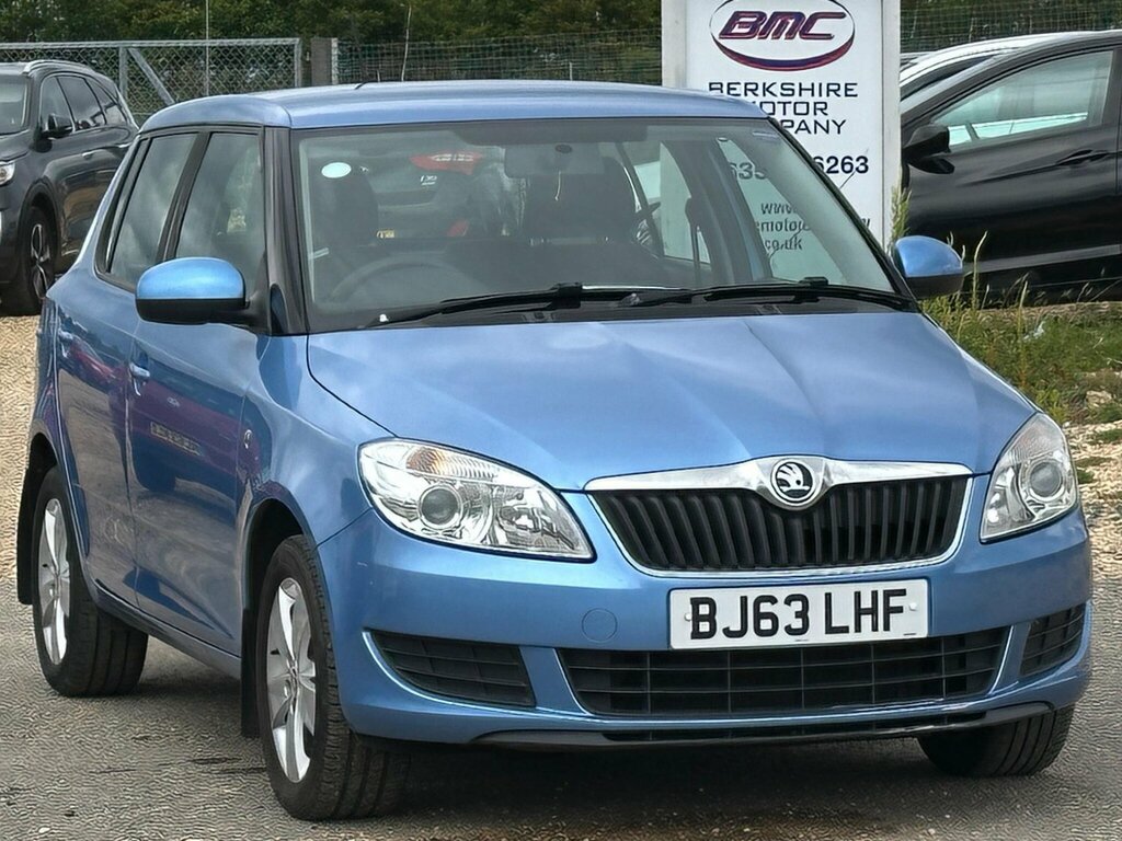 Skoda Fabia 1.2 Se Hatchback Euro 5 69 Ps BJ63LHF Blue #5