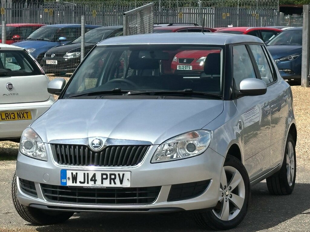 Skoda Fabia 1.2 Se Hatchback Euro 5 69 Ps WJ14PRV Silver #2
