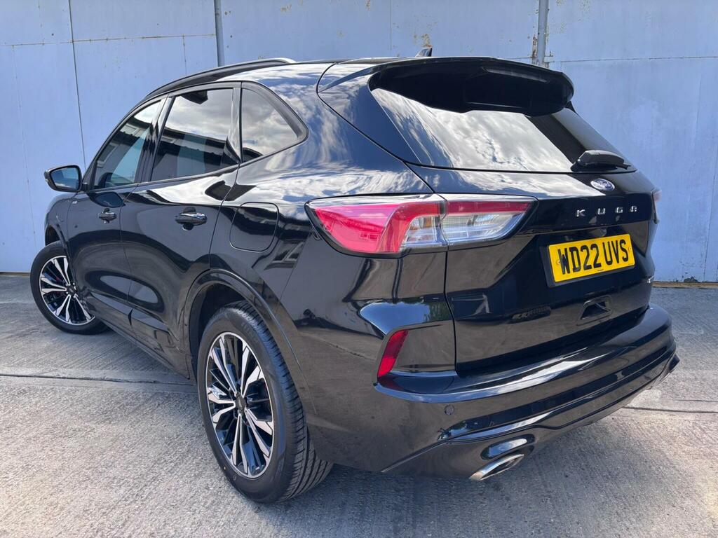 Ford Kuga Suv 2.5 Ecoboost Duratec 14.4Kwh St-line X Cvt Eur WD22UVS Black #4