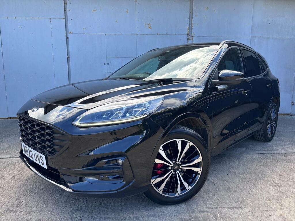 Ford Kuga Suv 2.5 Ecoboost Duratec 14.4Kwh St-line X Cvt Eur WD22UVS Black #2