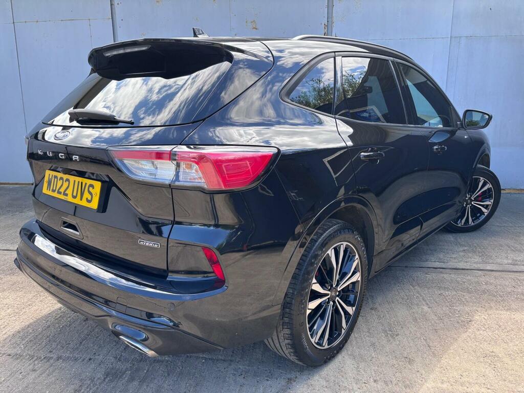 Ford Kuga Suv 2.5 Ecoboost Duratec 14.4Kwh St-line X Cvt Eur WD22UVS Black #3