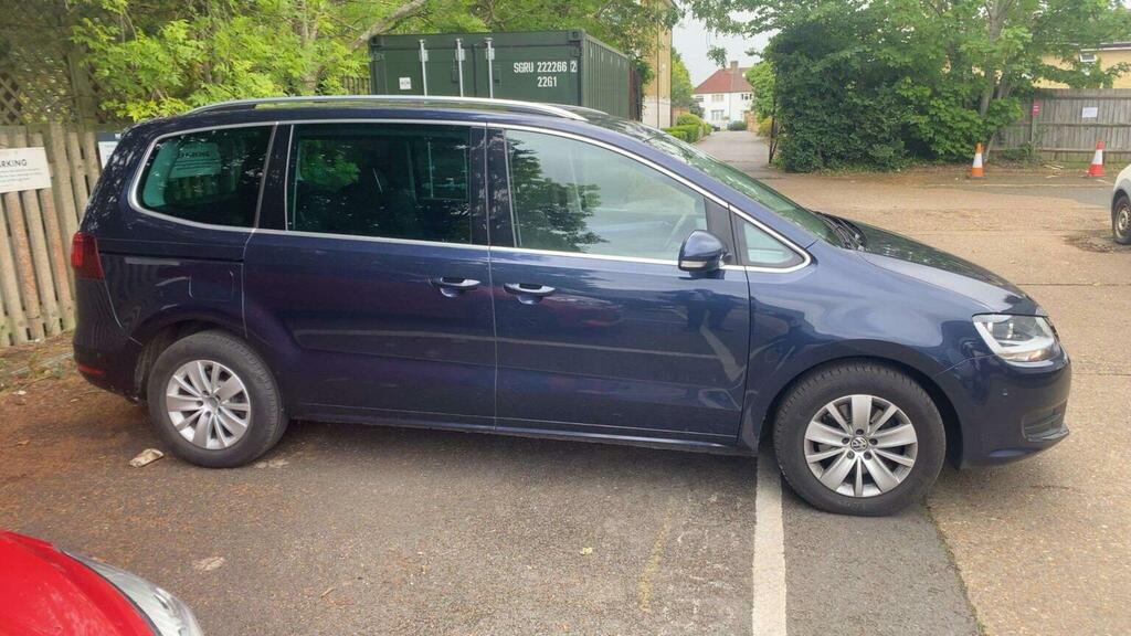Volkswagen Sharan Mpv 2.0 Tdi Se Dsg Euro 6 Ss 201717 Blue #5