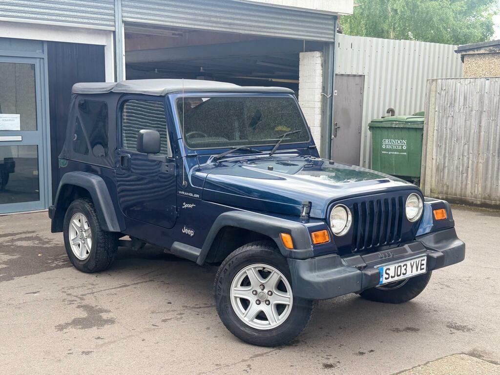 Jeep Wrangler Sport - 2003 Red #1