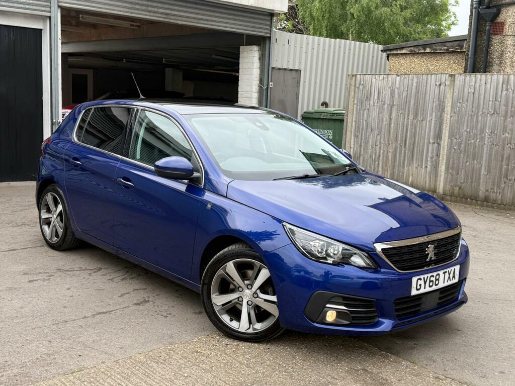 Peugeot 308 1.2 Puretech Tech Edition Euro 6 Ss GY68TXA Blue #5