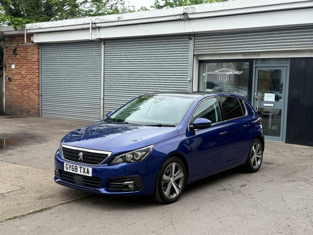 Peugeot 308 1.2 Puretech Tech Edition Euro 6 Ss GY68TXA Blue #3