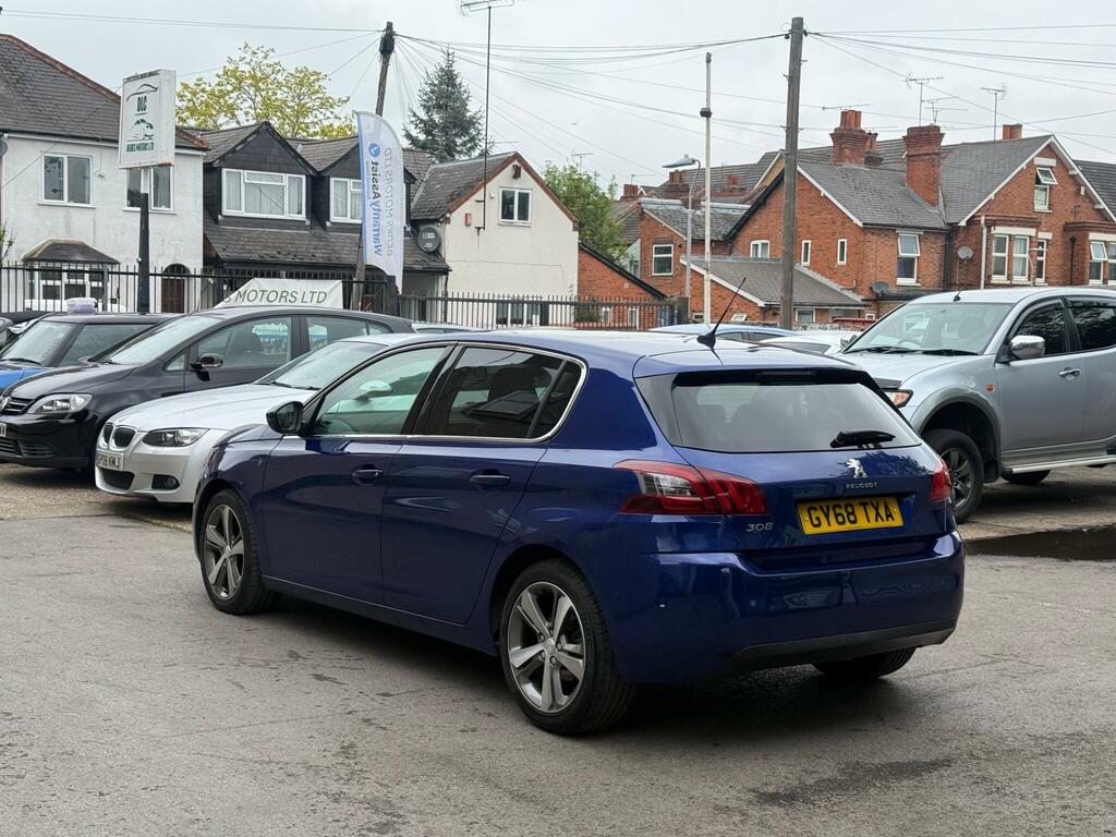 Peugeot 308 1.2 Puretech Tech Edition Euro 6 Ss GY68TXA Blue #4