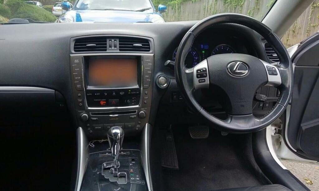 Lexus IS 2.5 250 V6 Advance Euro 5 White #5