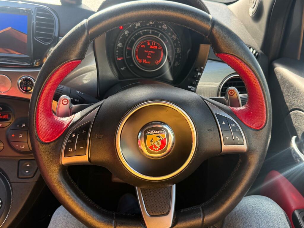 Abarth 595 1.4 T-jet Turismo 2013 White #24