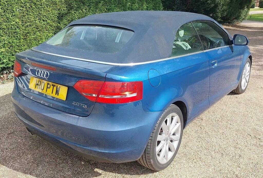 Audi A3 Cabriolet 2.0 Tdi Sport S Tronic Euro 4 Blue #4