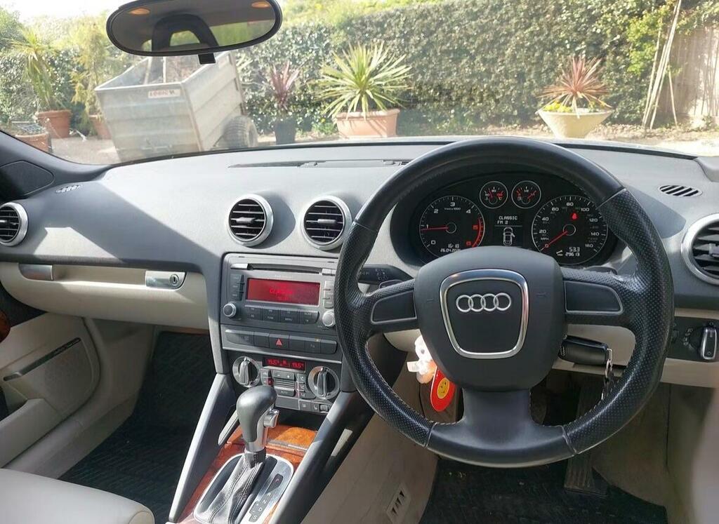 Audi A3 Cabriolet 2.0 Tdi Sport S Tronic Euro 4 Blue #5