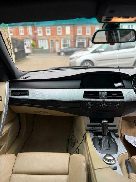 BMW 5 Series Blue #43