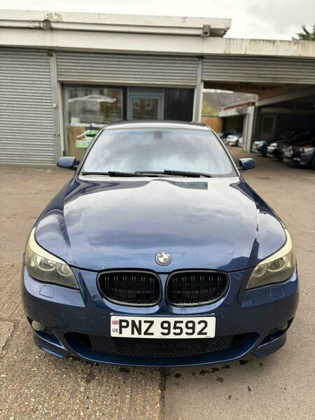 BMW 5 Series 3.0 530D Sport Euro 4 Blue #2