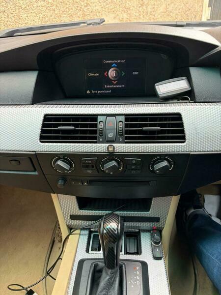 BMW 5 Series Blue #42