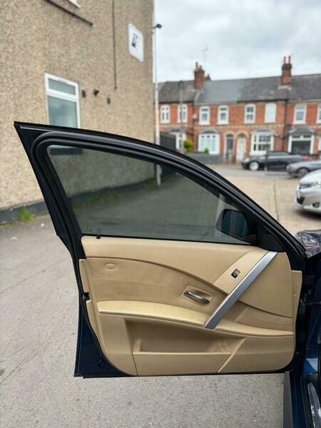 BMW 5 Series Blue #29