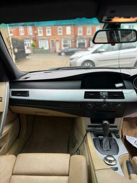BMW 5 Series Blue #41