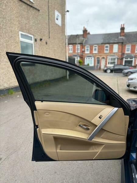 BMW 5 Series Blue #23