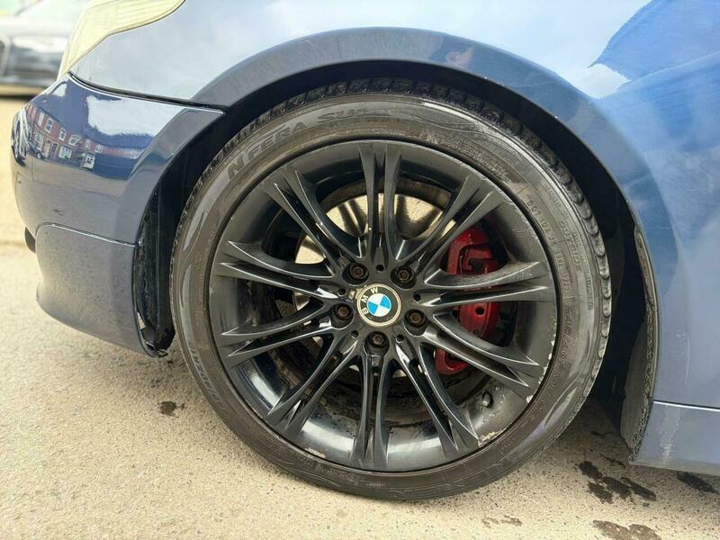 BMW 5 Series Blue #34