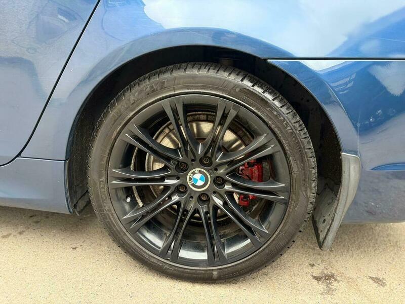 BMW 5 Series Blue #35