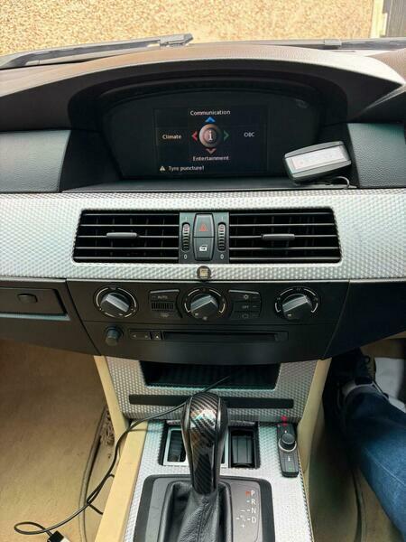 BMW 5 Series Blue #45