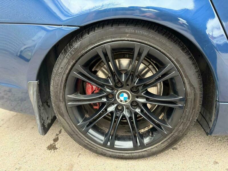 BMW 5 Series Blue #33