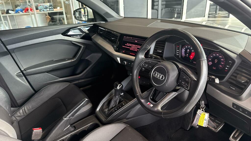 Audi A1 1.0 Tfsi 30 S Line Sportback S Tronic Euro 6 Ss GM21OHH White #6