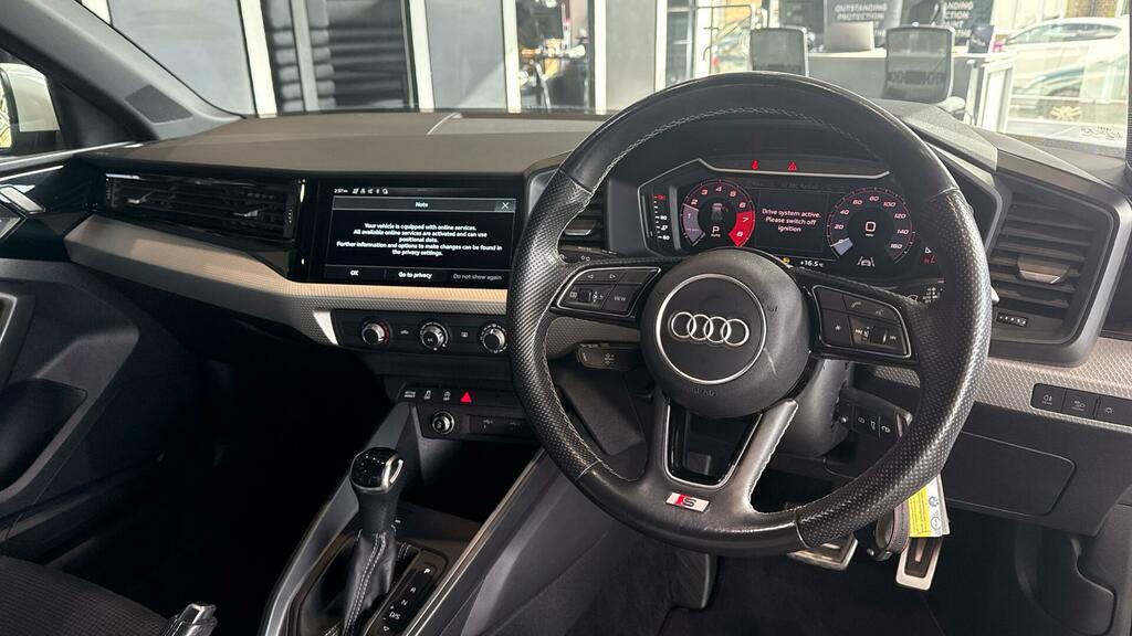 Audi A1 1.0 Tfsi 30 S Line Sportback S Tronic Euro 6 Ss GM21OHH White #5