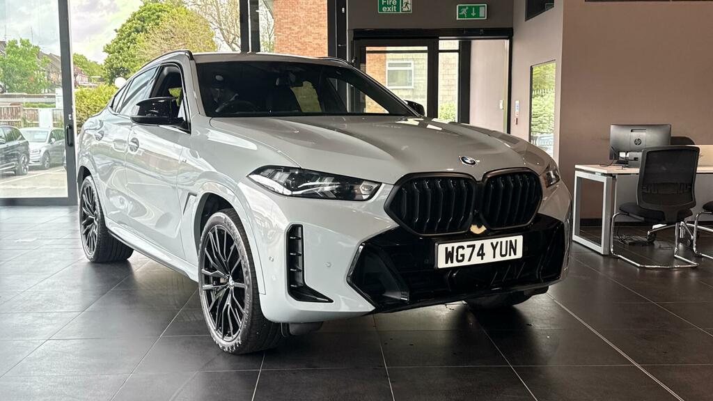 BMW X6 3.0 40D Mht M Sport Steptronic Xdrive Euro 6 Ss Grey