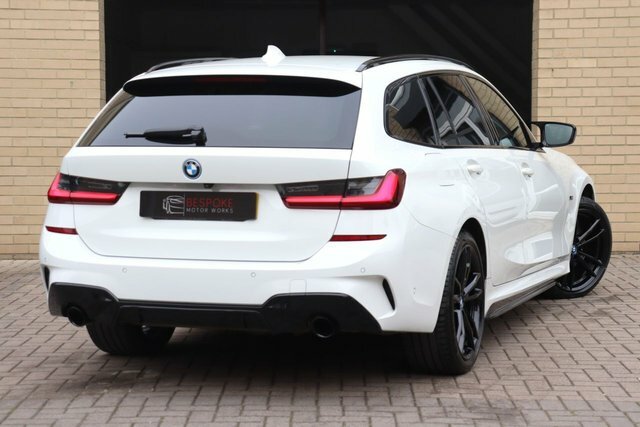 BMW 3 Series 330E 2.0 12Kwh M Sport Touring YY71BNZ White #3