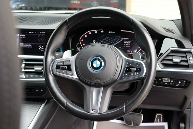 BMW 3 Series 330E 2.0 12Kwh M Sport Touring YY71BNZ White #6