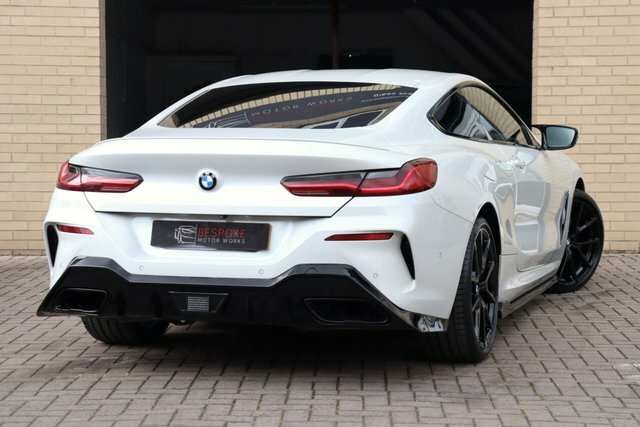 BMW 8 Series 840I 3.0 M Sport PJ21ZSX White #3