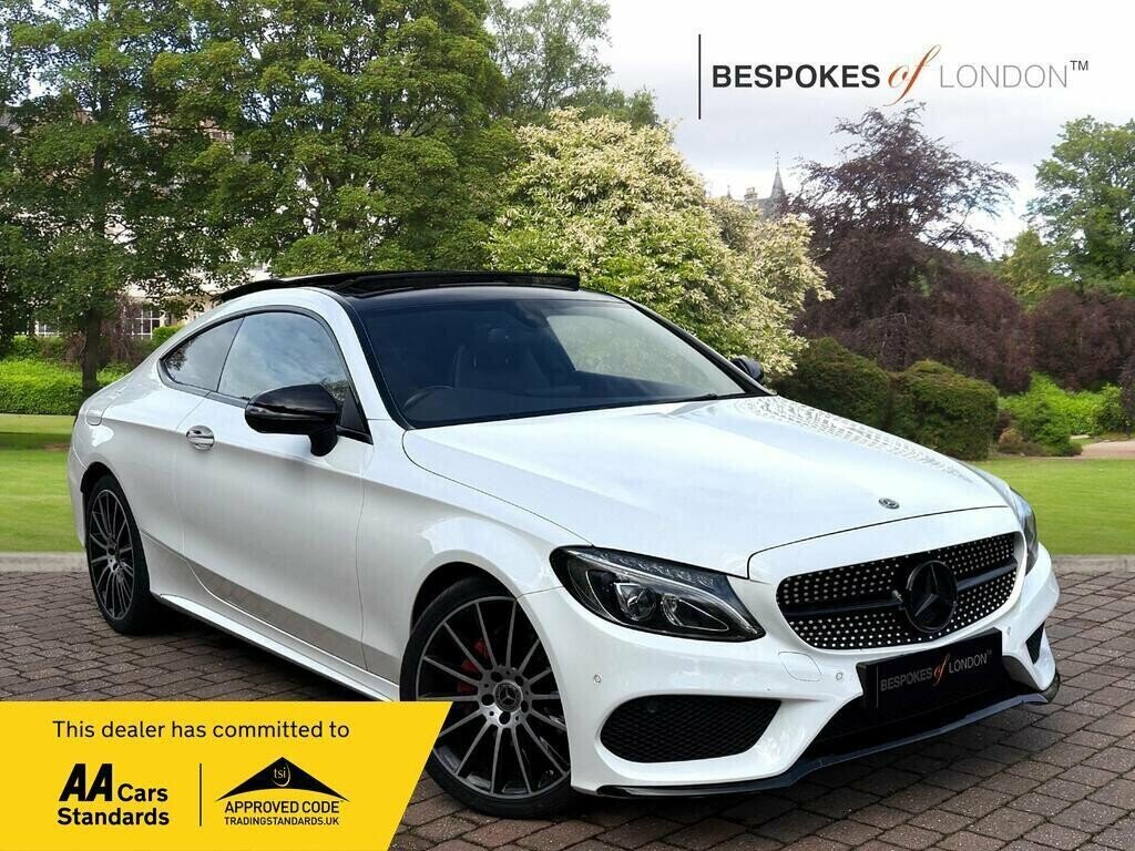 Mercedes-Benz C Class 2017 2.1 C220d Amg Line Premium G-tronic Euro 6 White