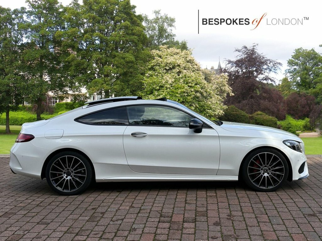Mercedes-Benz C Class 2017 2.1 C220d Amg Line Premium G-tronic Euro 6 FG67WNM White #2