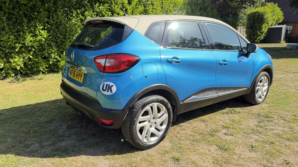 Renault Captur Suv 1.5 Dynamique Nav Dci 110 2016 KF16HYY Blue #6