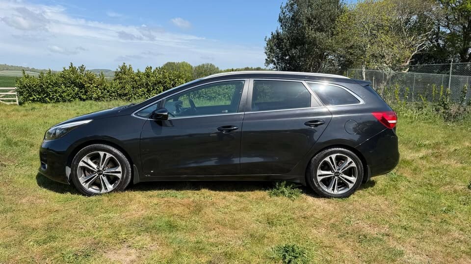 Kia Ceed Estate 1.6 Crdi Gt-line 2016 SY66JFO Black #4