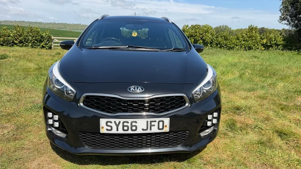 Kia Ceed Estate 1.6 Crdi Gt-line 2016 SY66JFO Black #2