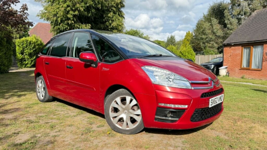Citroen C4 Picasso Mpv 1.6 Hdi Platinum 2013 Red
