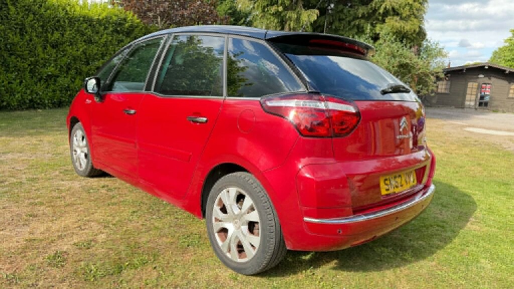 Citroen C4 Picasso Mpv 1.6 Hdi Platinum 2013 SK62VMD Red #5