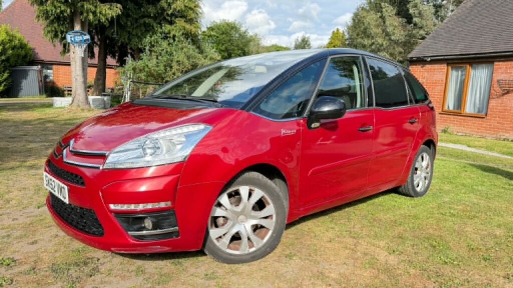 Citroen C4 Picasso Mpv 1.6 Hdi Platinum 2013 SK62VMD Red #3