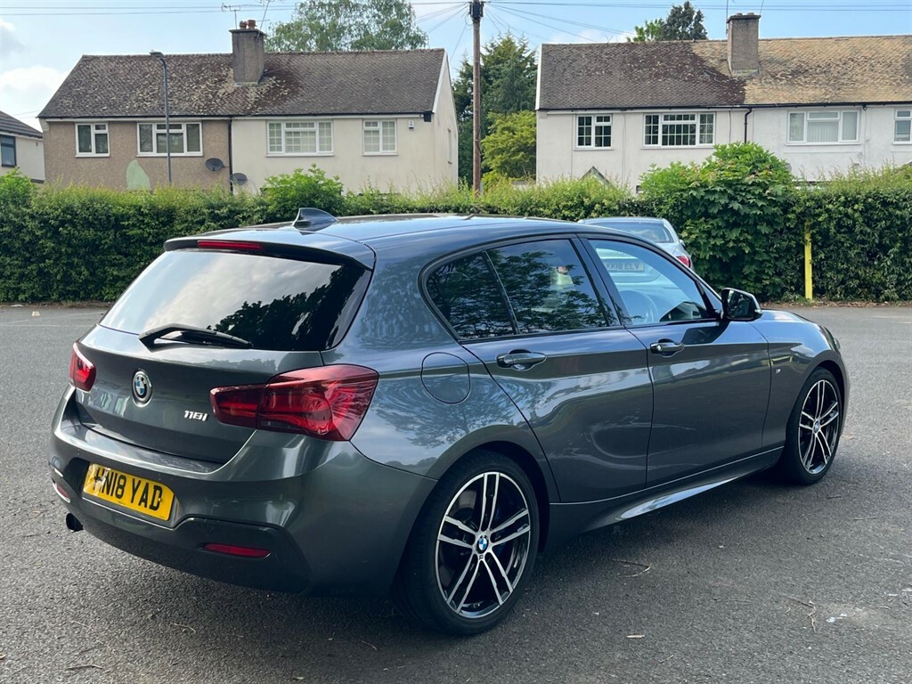 BMW 1 Series 1.5 118I M Sport Shadow Edition Euro 6 Ss HN18YAD Grey #4