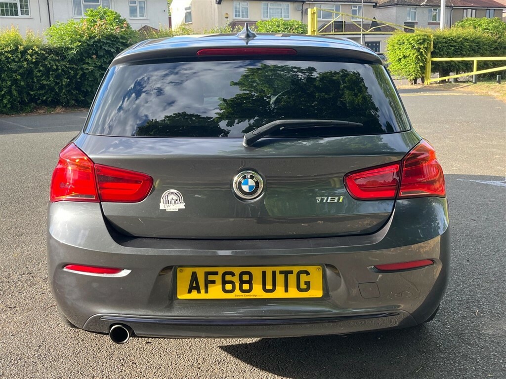 BMW 1 Series 1.5 118I Sport Euro 6 Ss AF68UTG Grey #5